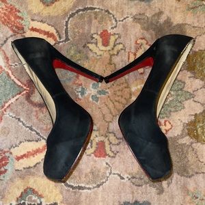 Christian Louboutin black heels